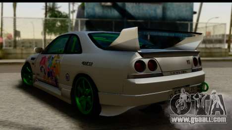 Nissan Skyline R33 for GTA San Andreas