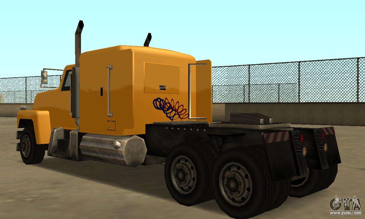 Código do caminhão tanker truck do GTA San Andreas 