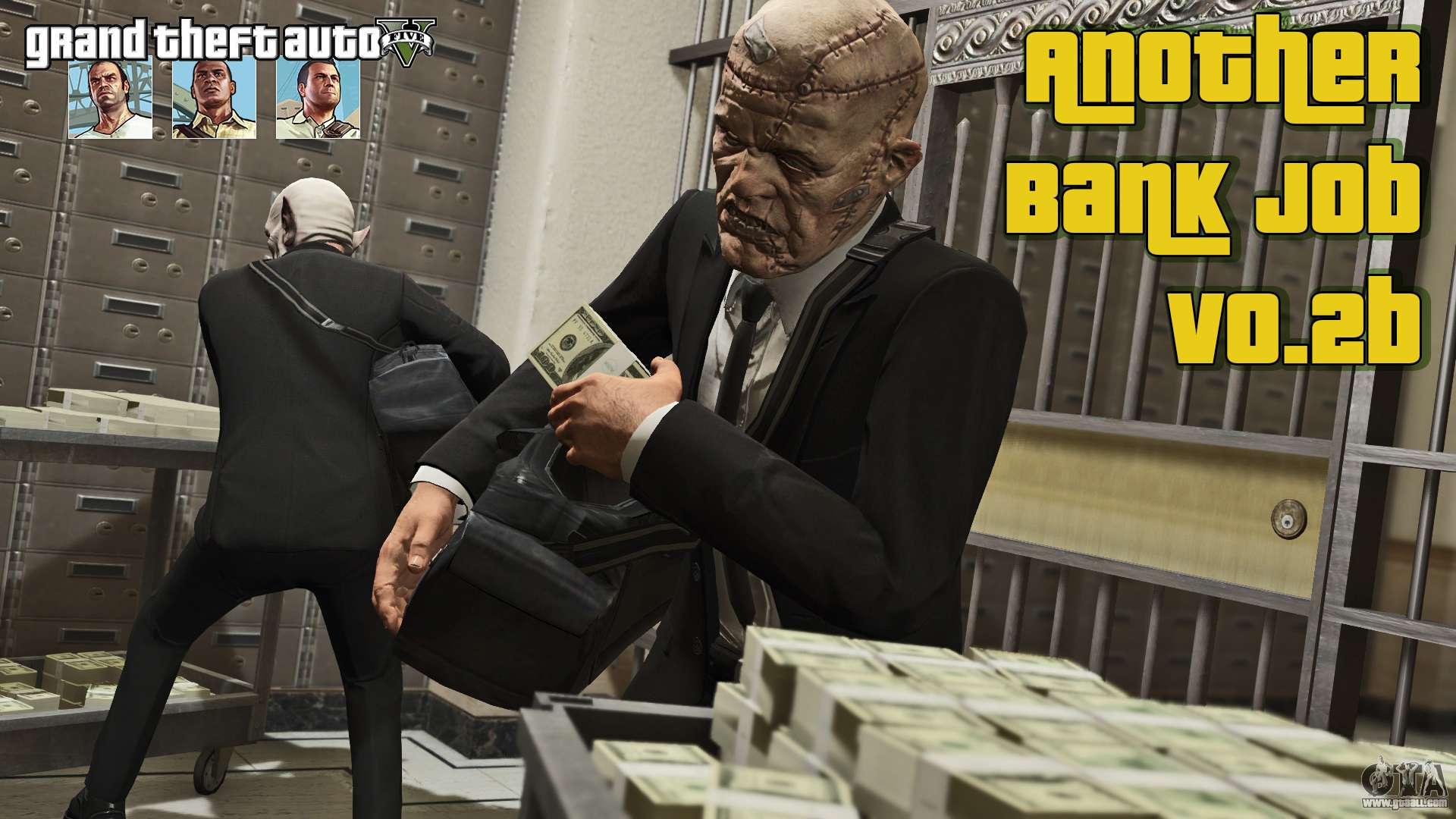 Bank robbery v0.2b for GTA 5