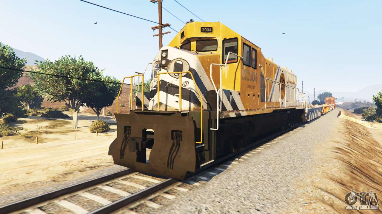 Train driver for GTA 5