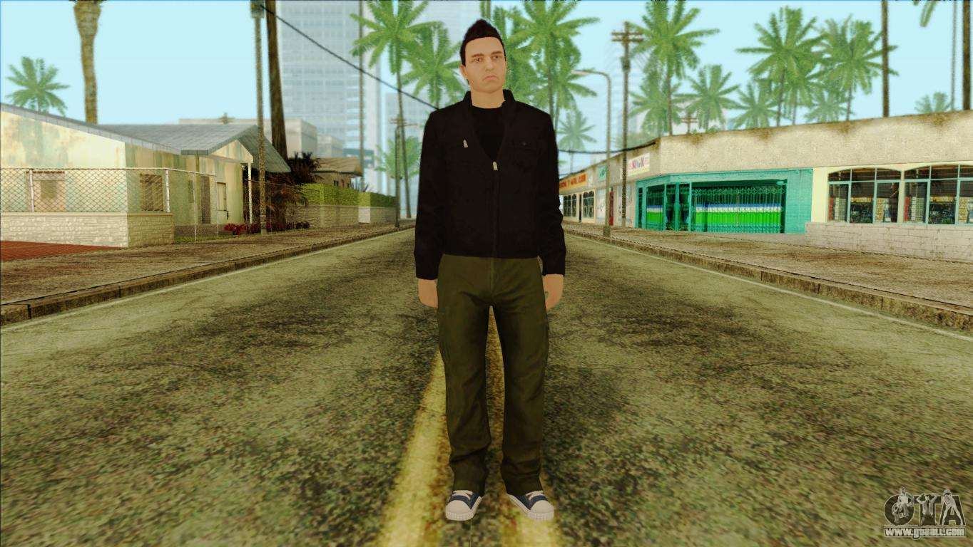 Claude from GTA 5 for GTA San Andreas