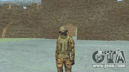 Fighter in mountain flora for GTA San Andreas