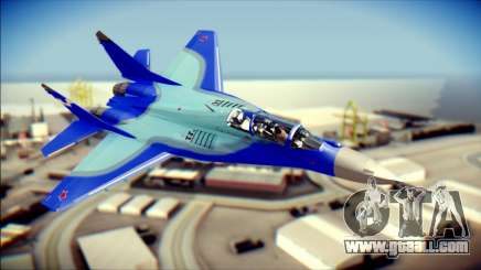Mikoyan-Gurevich MIG-29K UB 341 Blue for GTA San Andreas