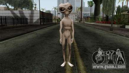 Zeta Reticoli Alien Skin from Area 51 Game for GTA San Andreas