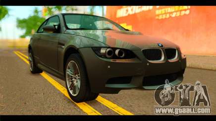 BMW M3 E92 2008 for GTA San Andreas