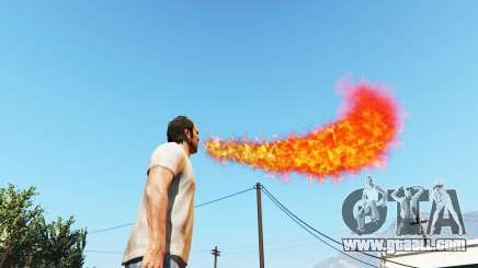 Fire-breathing for GTA 5