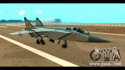 MIG-31 Soviet for GTA San Andreas