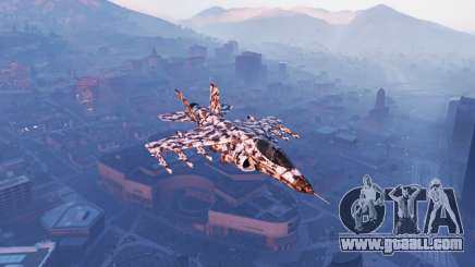 Hydra black & white camouflage for GTA 5