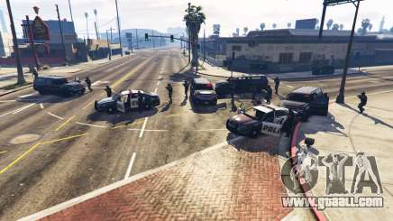 Hardcore Police Chasing for GTA 5