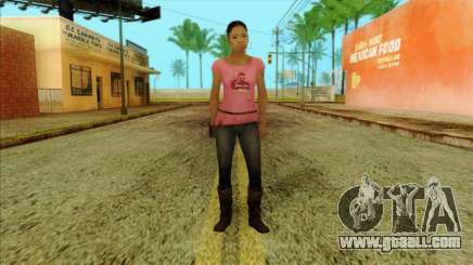 Rochelle from Left 4 Dead 2 for GTA San Andreas