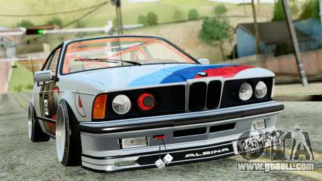 BMW M635CSi E24 1984 for GTA San Andreas