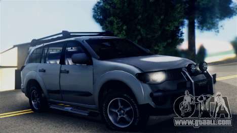 Mitsubishi Pajero 2014 Sport Dakar Offroad for GTA San Andreas