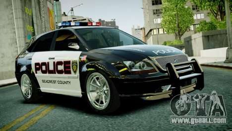 Subaru Impreza WRX STI Police for GTA 4