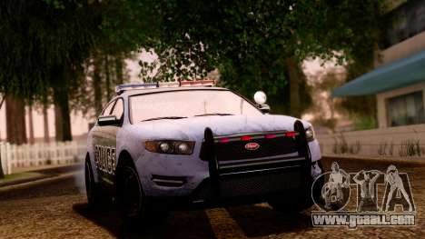 GTA 5 Vapid Police Interceptor v2 SA Style for GTA San Andreas
