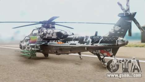 Changhe WZ-10 for GTA San Andreas