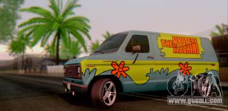 Ford E-150 Scooby Doo for GTA San Andreas