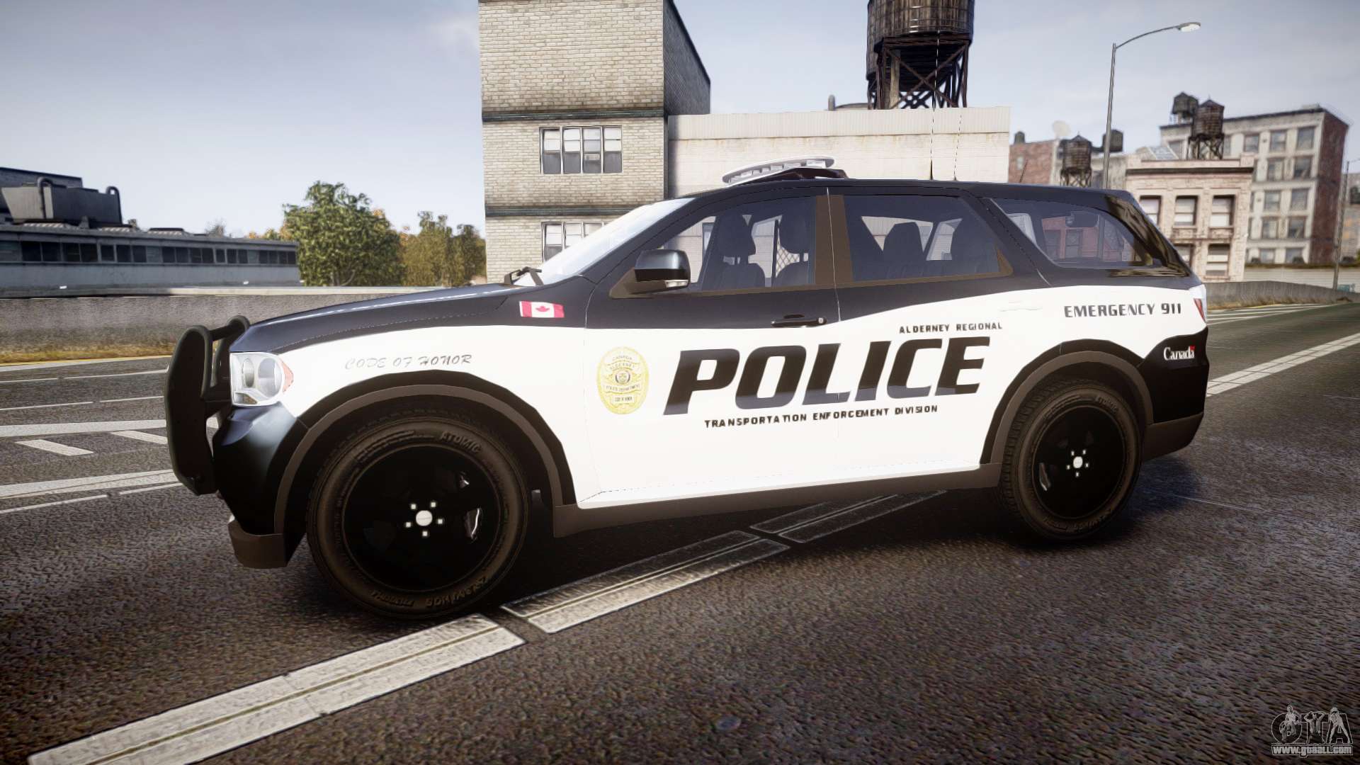 Dodge Durango Alderney Police for GTA 4