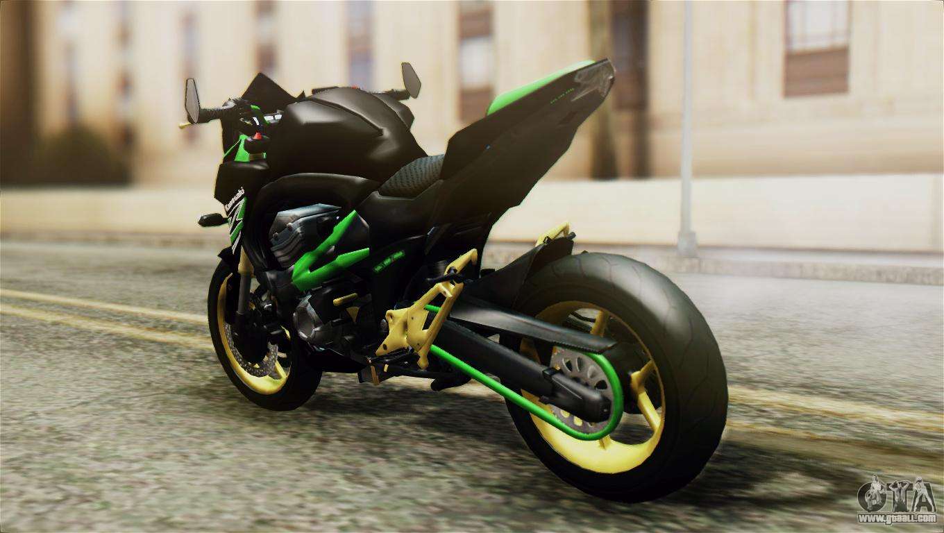 Kawasaki Z800 Modified for GTA San Andreas