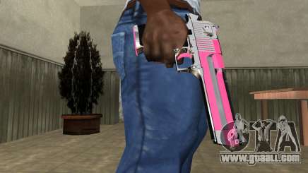 Pink Deagle for GTA San Andreas