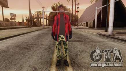 New Homeless Skin for GTA San Andreas