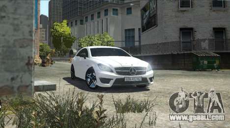 Mercedes-Benz CLS 63 AMG for GTA 4
