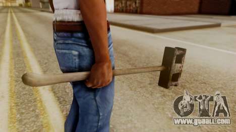 Bogeyman Hammer from Silent Hill Downpour v2 for GTA San Andreas
