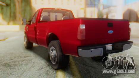 Ford F-350 Super Duty Regular Cab 2008 IVF АПП for GTA San Andreas