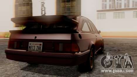 Ford Sierra RS500A for GTA San Andreas