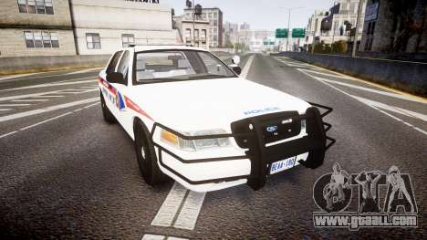 Ford Crown Victoria Bohan Police [ELS] WL for GTA 4