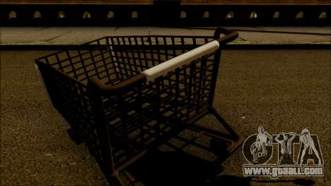 The trolley at the supermarket for GTA San Andreas