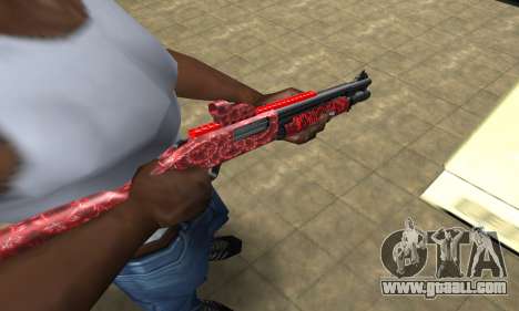 Blood Shotgun for GTA San Andreas
