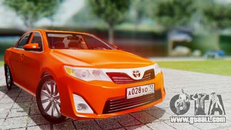 Toyota Camry 2012 for GTA San Andreas