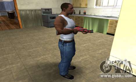 Blood Shotgun for GTA San Andreas