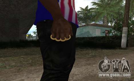Knuckledusters from GTA 5 for GTA San Andreas
