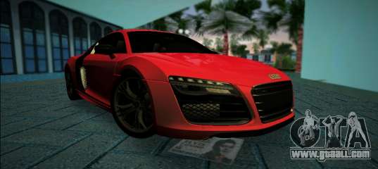 Audi R8 V10 Plus 2014 for GTA Vice City