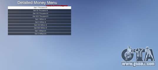 Detailed Money Menu [LUA] [PC SP ONLY] 