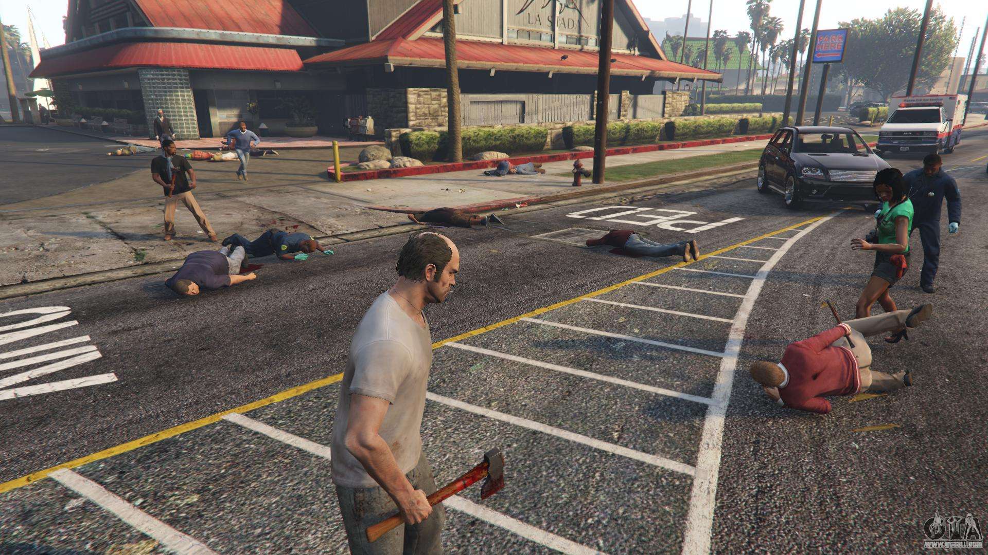 Pedestrian Riot Mod for GTA 5 - GTA BOOM