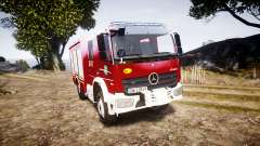 Mercedes-Benz Atego 1530 Firetruck [ELS] for GTA 4