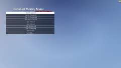 Detailed Money Menu for GTA 5