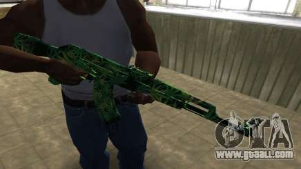 Ganja АК-47 for GTA San Andreas