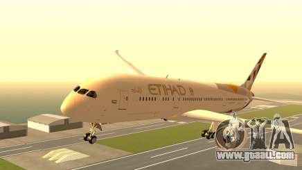 Boeing 787-9 Etihad Airways for GTA San Andreas