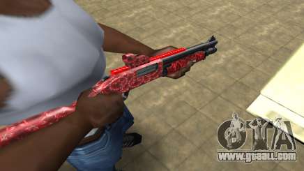 Blood Shotgun for GTA San Andreas