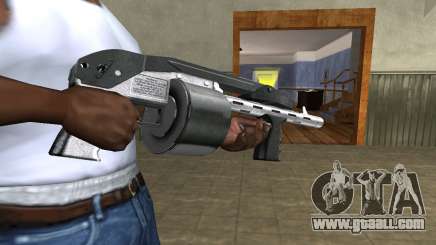 Silver Granate Combat Shotgun for GTA San Andreas