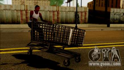 The trolley at the supermarket for GTA San Andreas
