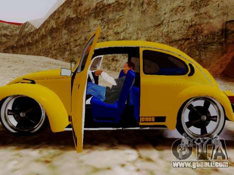 Volkswagen Beetle 1975 Jeans Edition Custom for GTA San Andreas