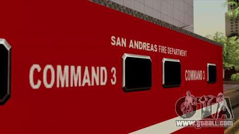 FDSA Mobile Command Post Truck for GTA San Andreas