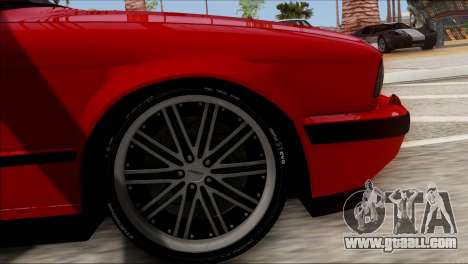 BMW M5 E34 BUFG Edition for GTA San Andreas
