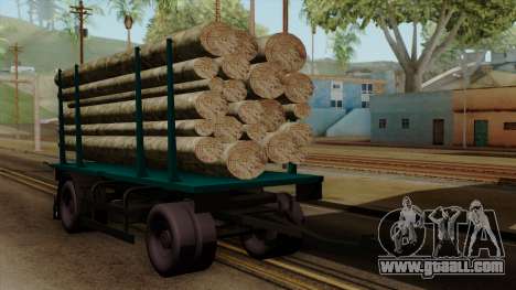 GTA 5 Fieldmaster Wood Trailer for GTA San Andreas