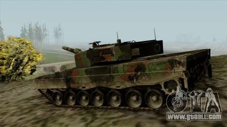 Leopard 2A4 for GTA San Andreas