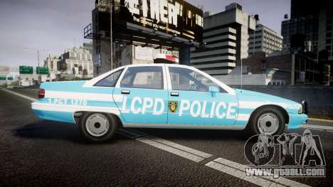 Chevrolet Caprice 1991 Police for GTA 4